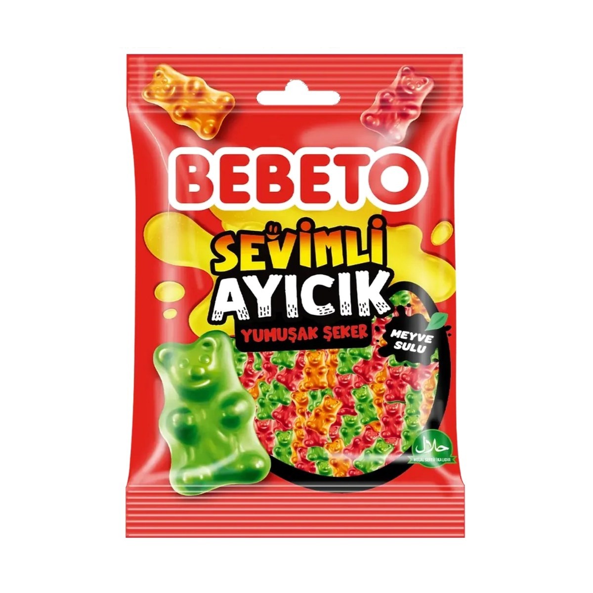 Bebeto Sevimli Ayıcık Jelibon 80 GR