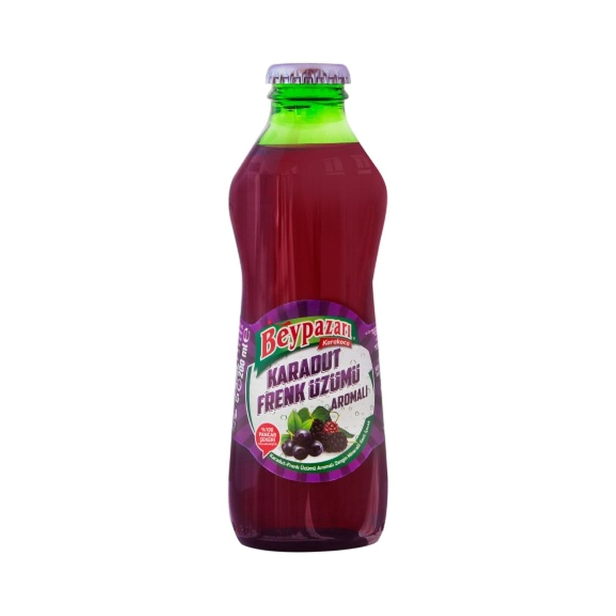 Beypazarı Karadut Frenk Üzüm Aromali Maden Suyu 200 ML
