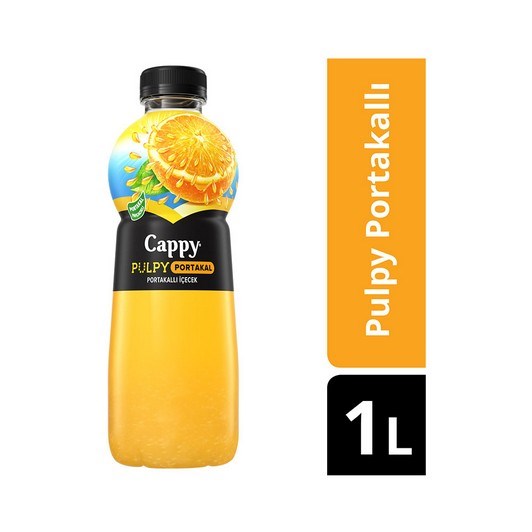Cappy Pulpy Portakallı İçecek 1 LT