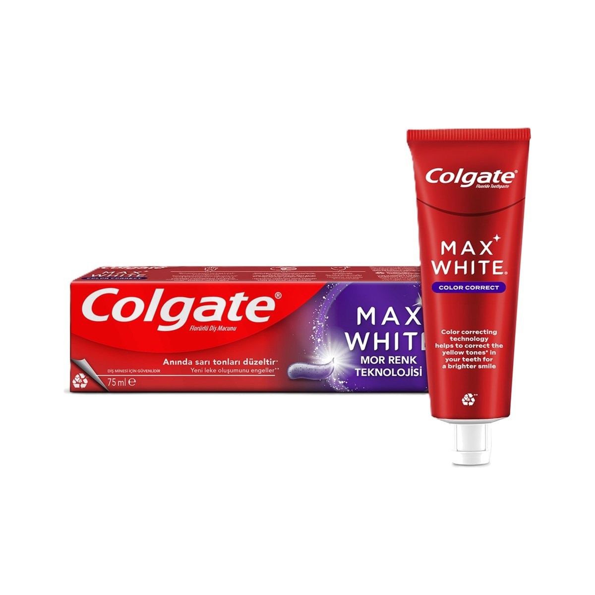 Colgate Max White Purple Diş Macunu 75 ML