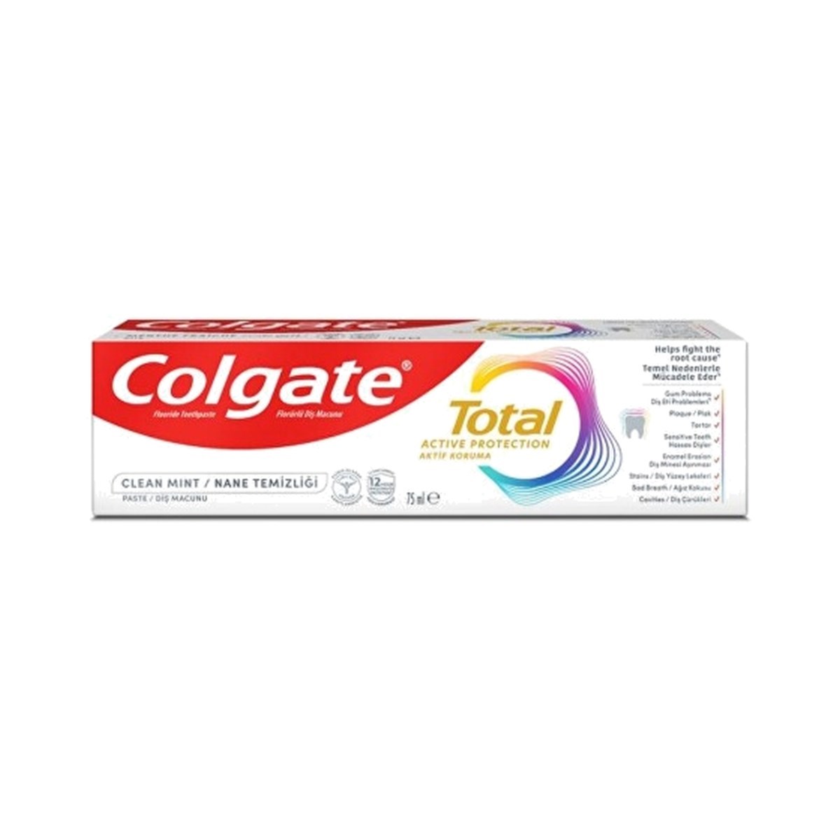 Colgate Total Gelişmiş Nane Temizligi Diş Macunu 75 ML