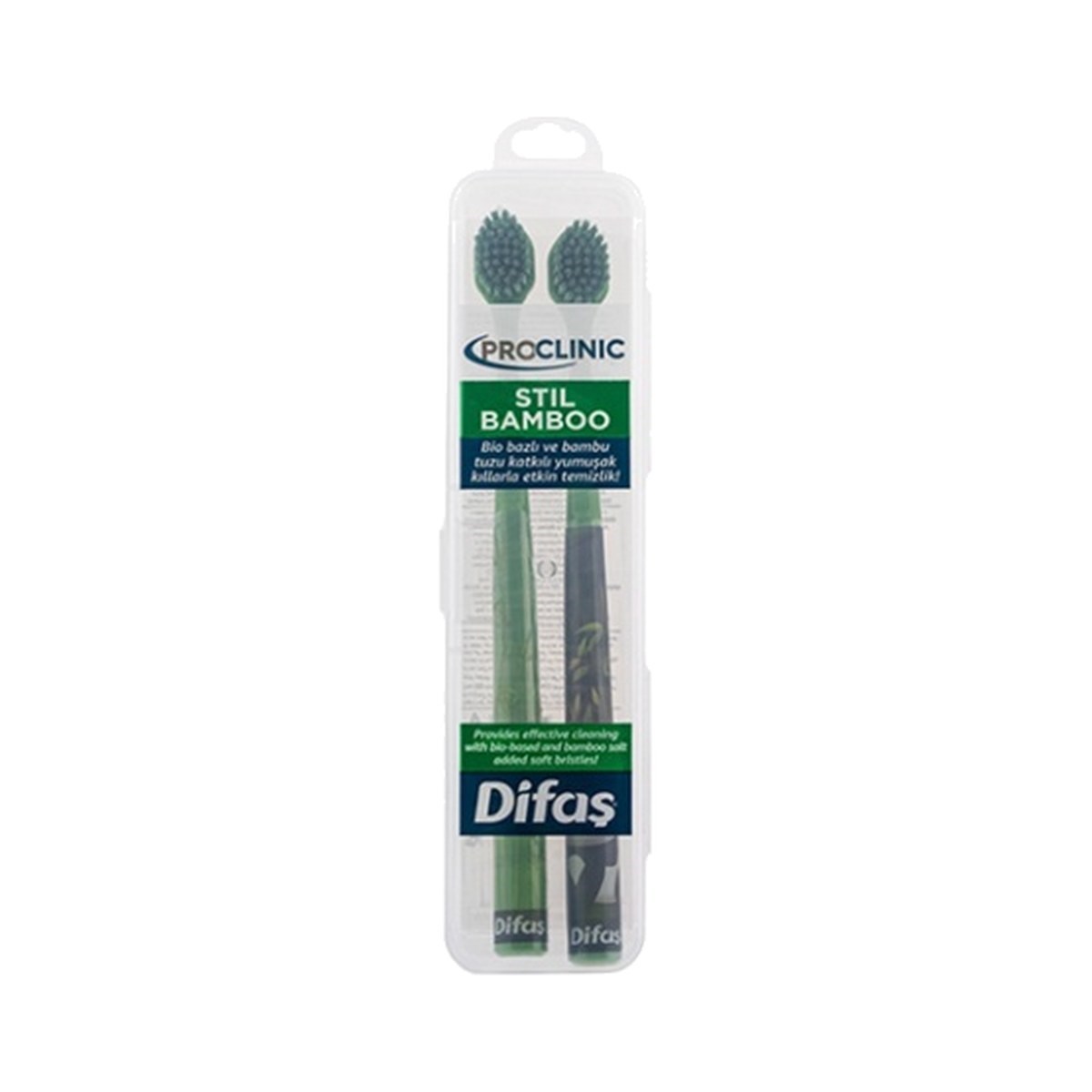 Difaş Proclinic Stil Bamboo 1+1 Diş Fırçası