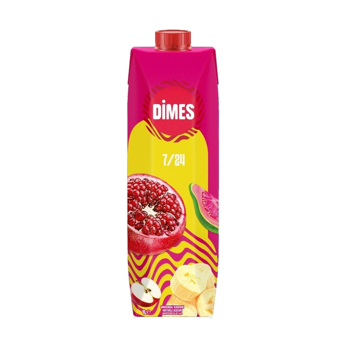 Dimes 7/24  Enerji Ginsengli Karışık Meyve Suyu 1 LT