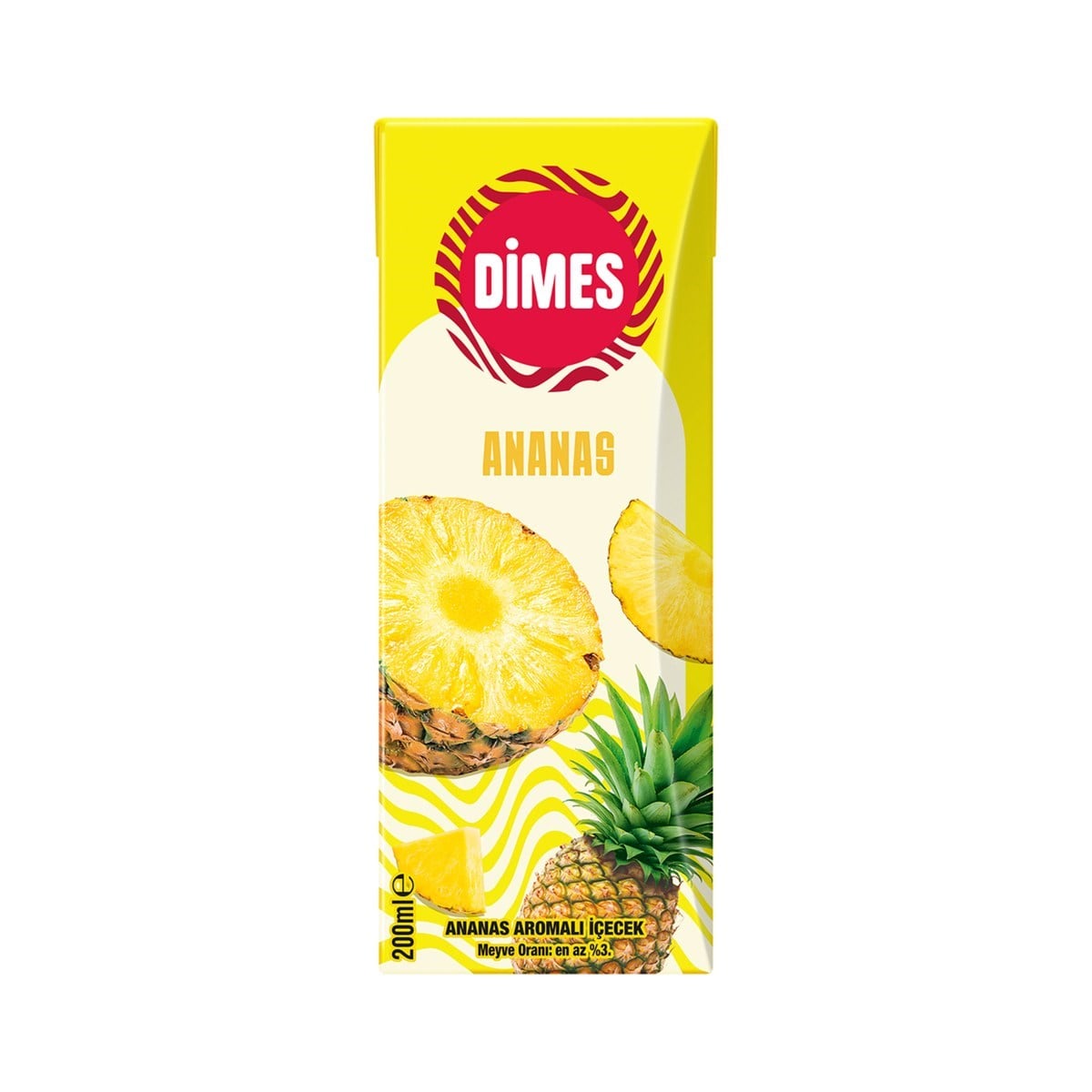 Dimes Ananas Aromalı İçecek 200 ML