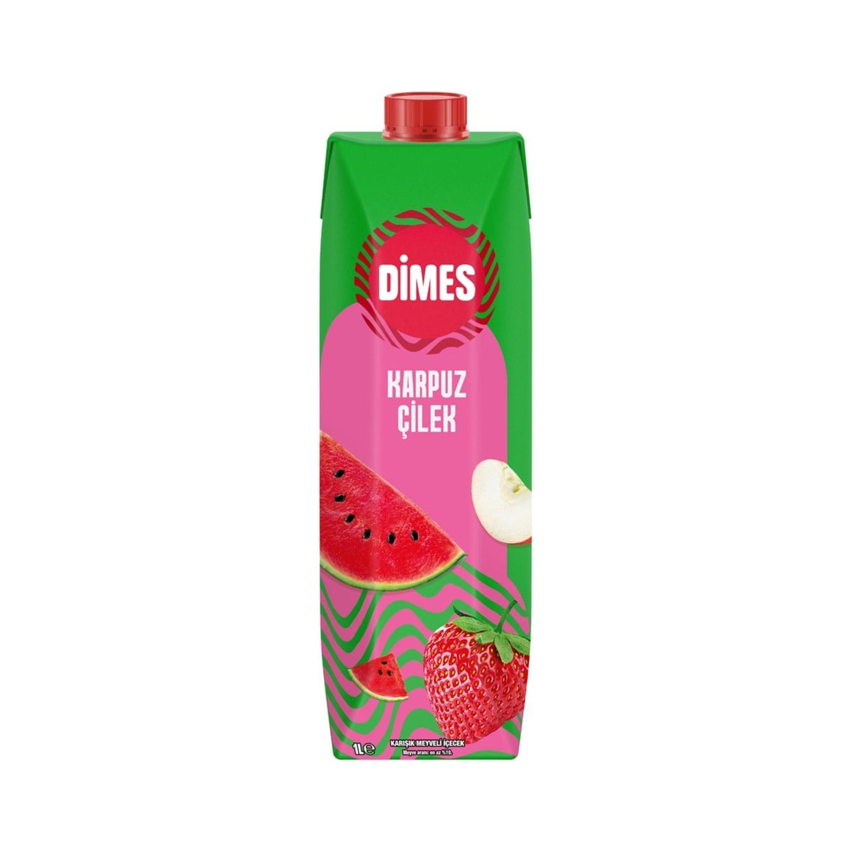 Dimes Karpuz Çilekli İçecek 1 LT