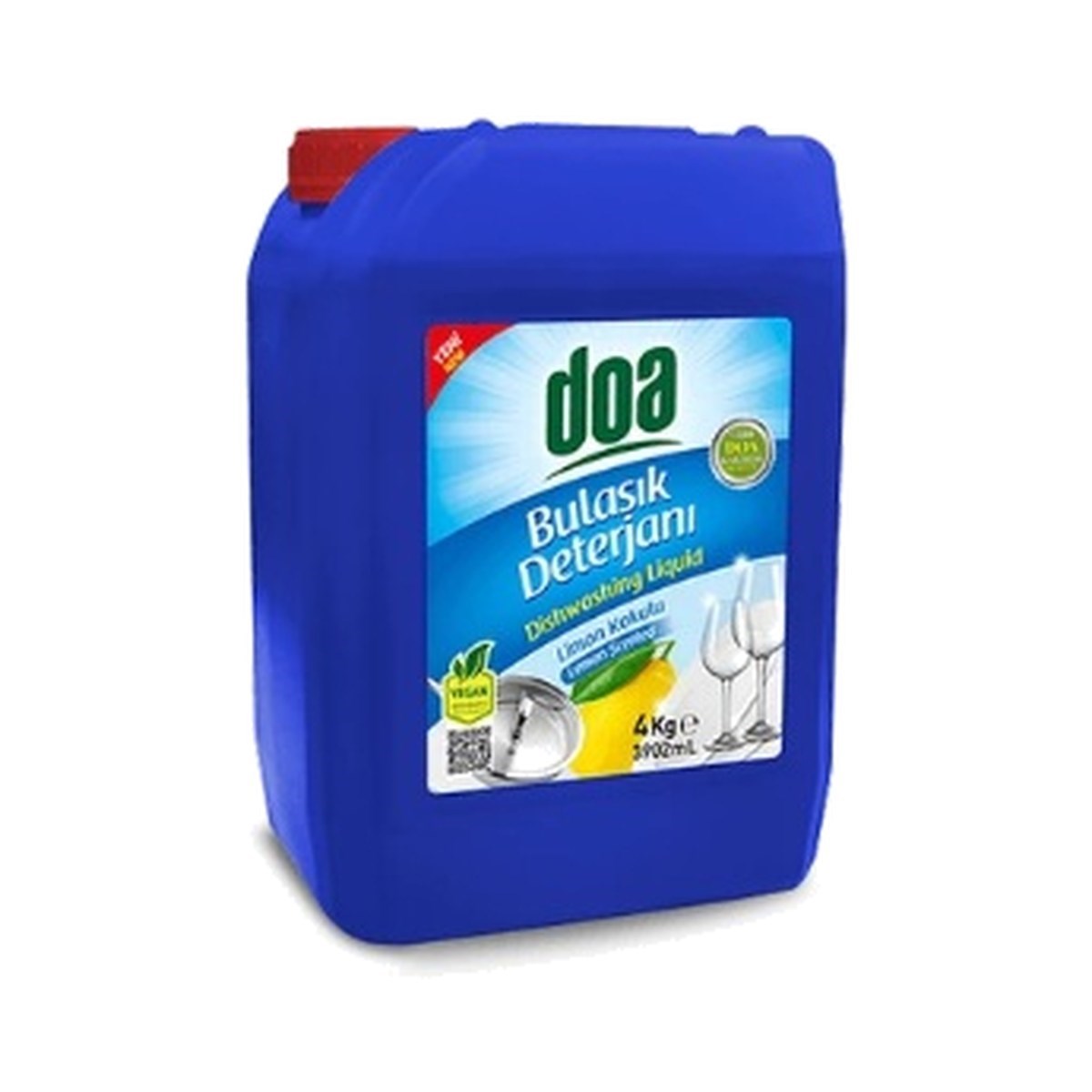 Doa Sıvı Bulaşık Deterjanı Limon Kokulu 4000 GR