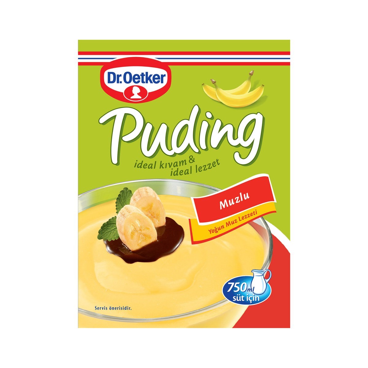 Dr.Oetker Muz Aromalı Puding 120 GR