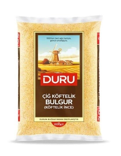 Duru Bulgur Çiğ Köftelik 2000 GR