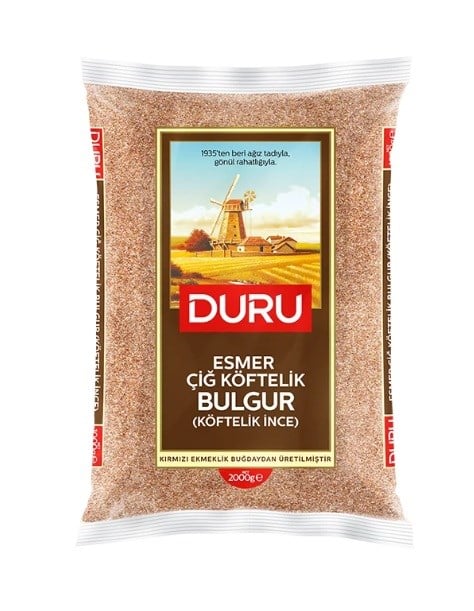 Duru Bulgur Esmer Çiğ Köftelik 2000 GR