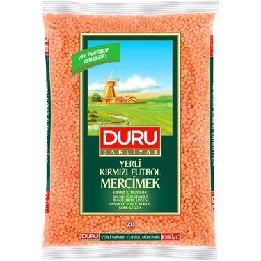 Duru Mercimek Kırmızı Futbol 1000 GR