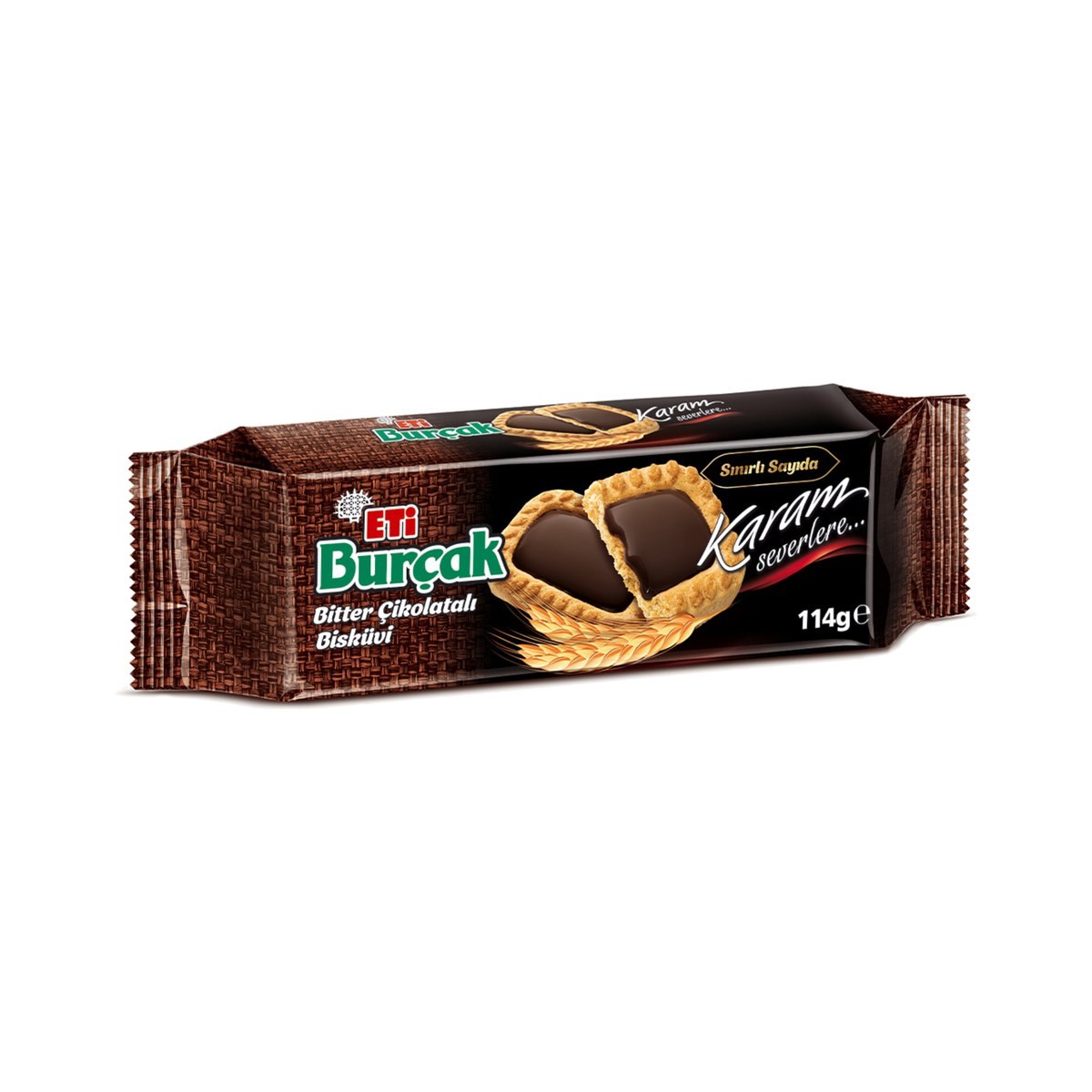 Eti Burçak Bitter Çikolatalı Bisküvi 114 GR