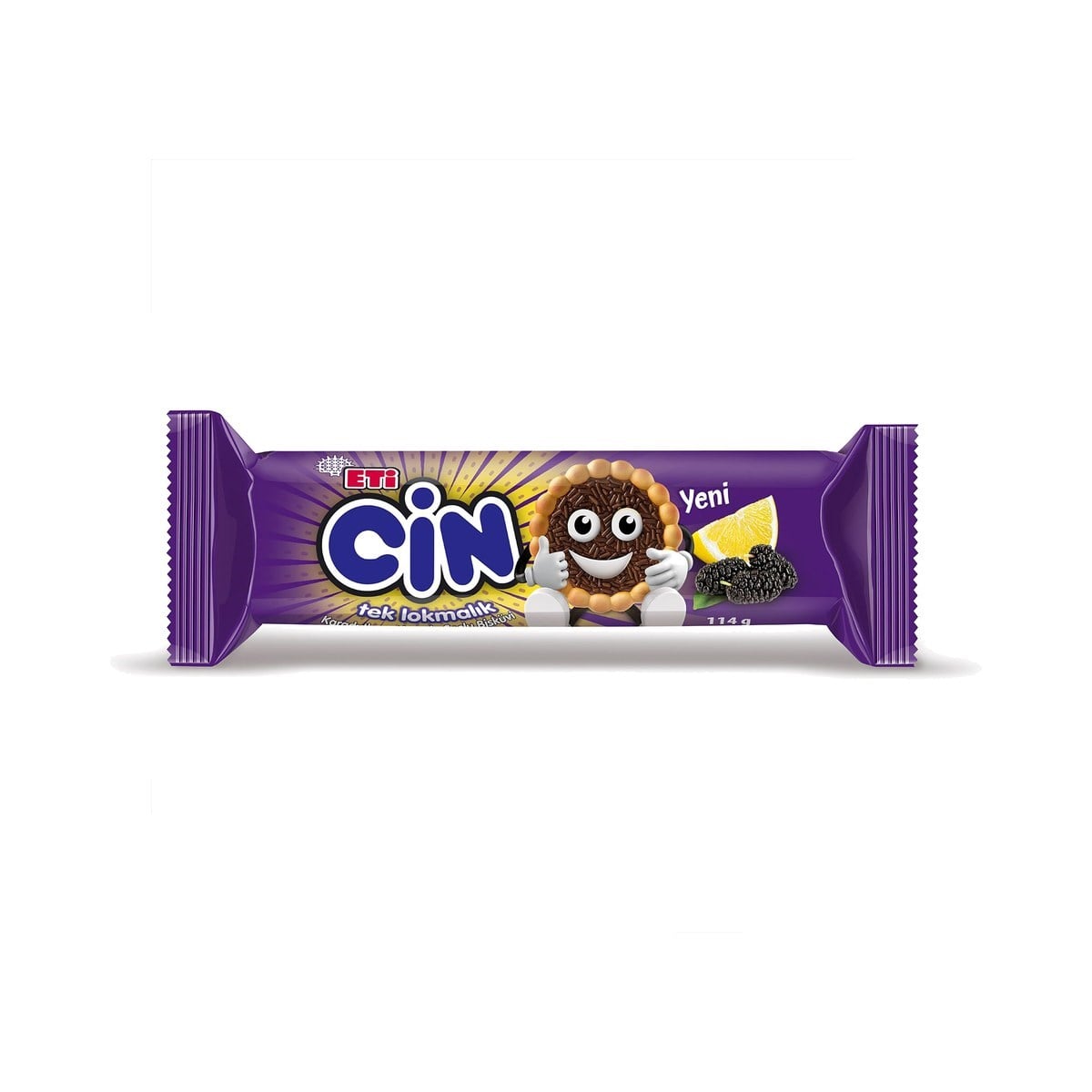 Eti Cin Karadutlu Limonlu Lokmalık Bisküvi 114 GR