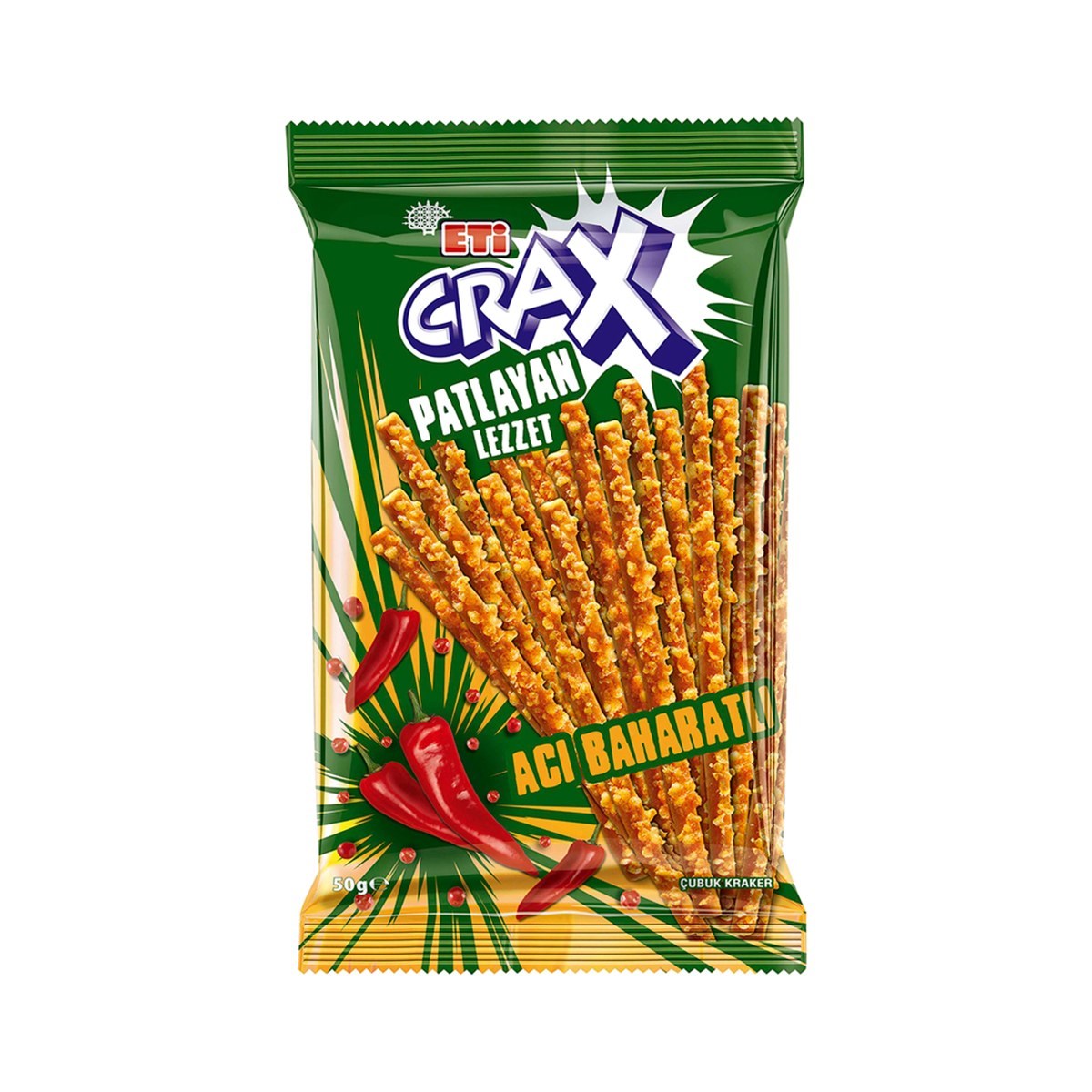 Eti Crax Patlayan Lezzet Acı 50 GR