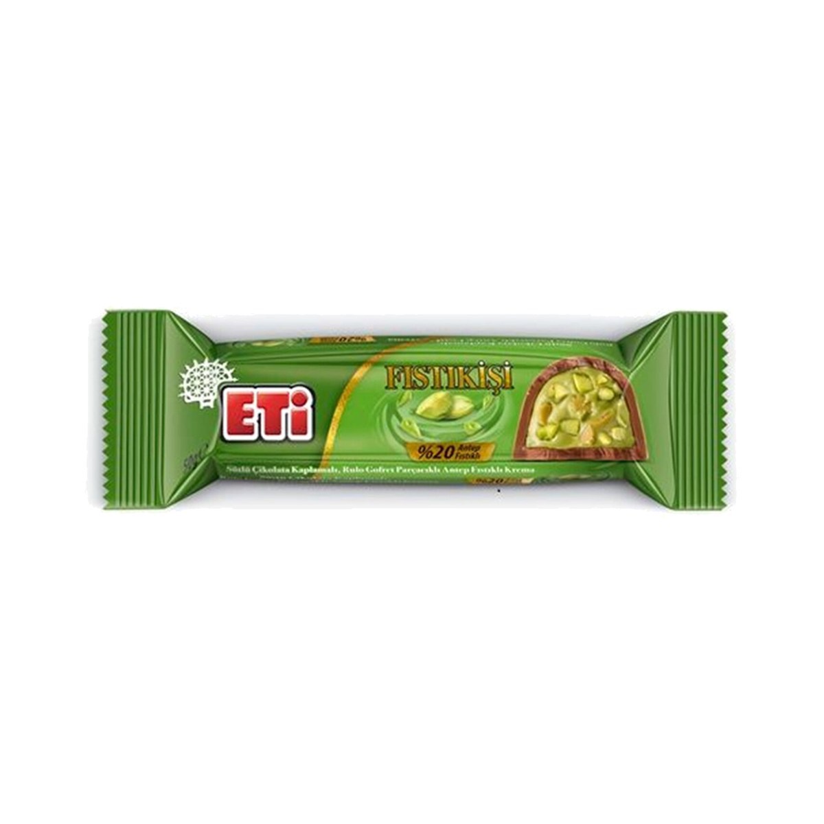 Eti Fıstıkişi Antep Fıstıklı Gofret 50 GR