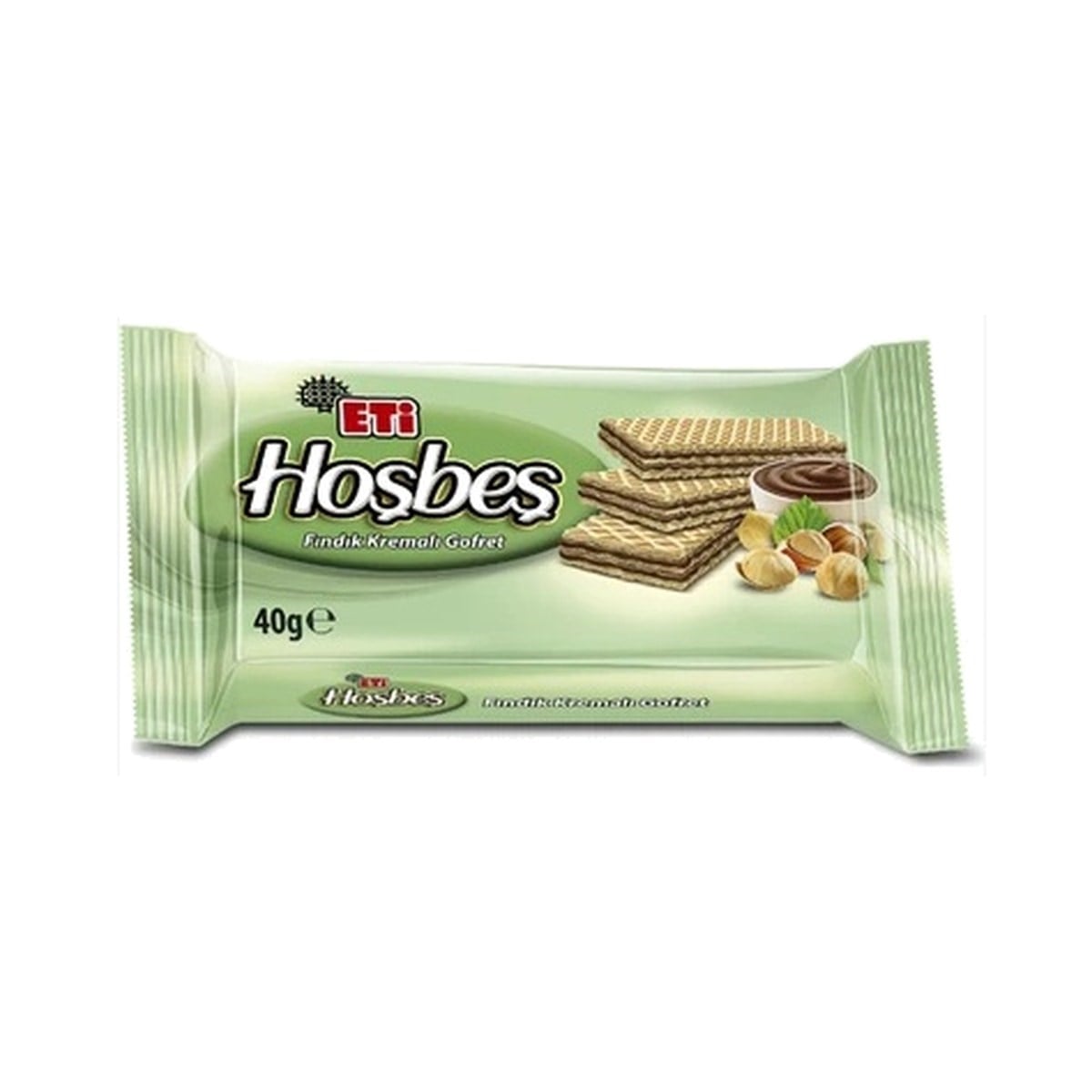 Eti Hoşbeş Fındık Kremalı Gofret 40 GR