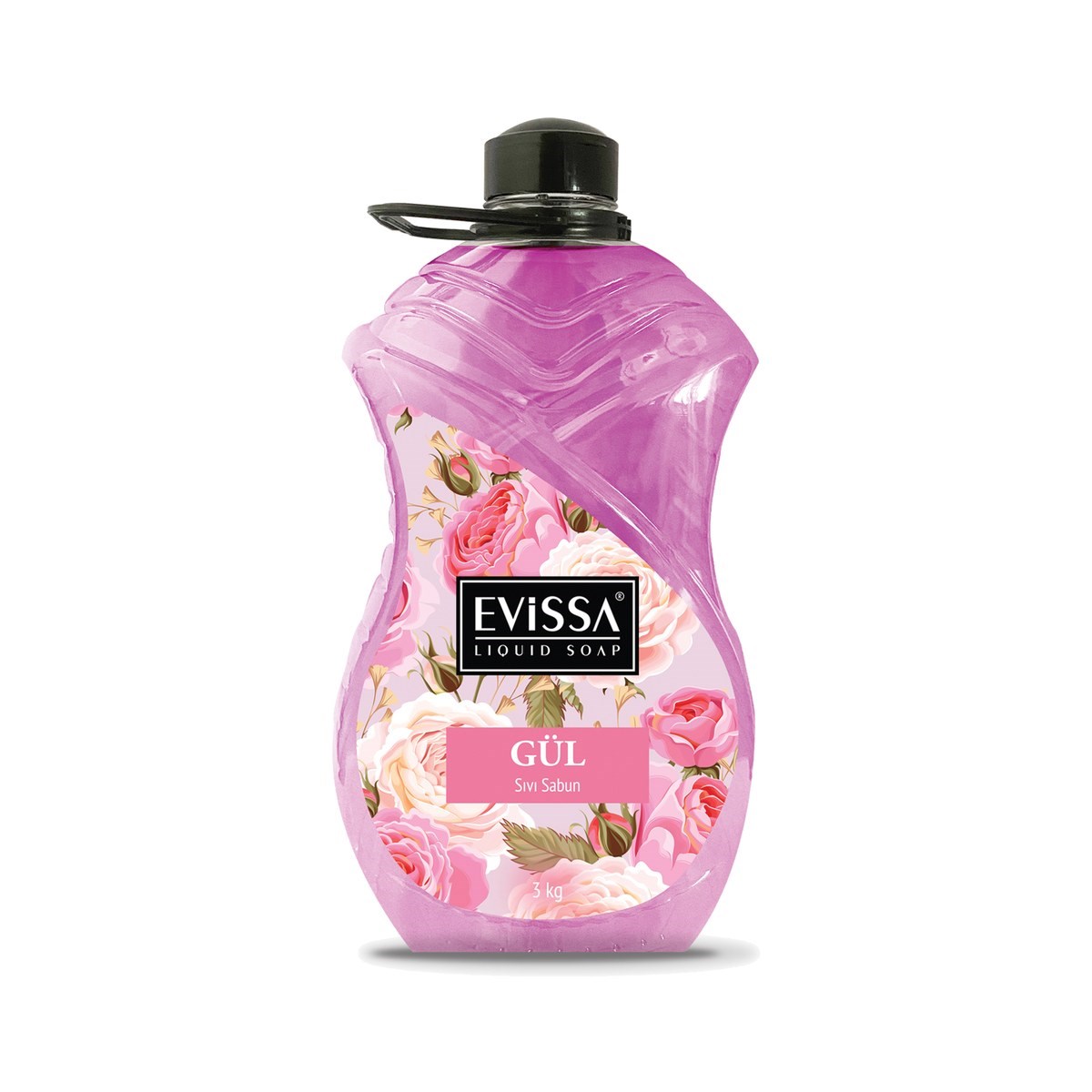 Evissa Sıvı Sabun Gül 3000 ML