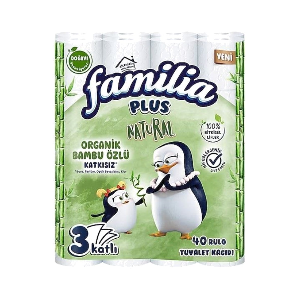 Familia Plus Naturel Tuvalet Kağıdı 40 ADET