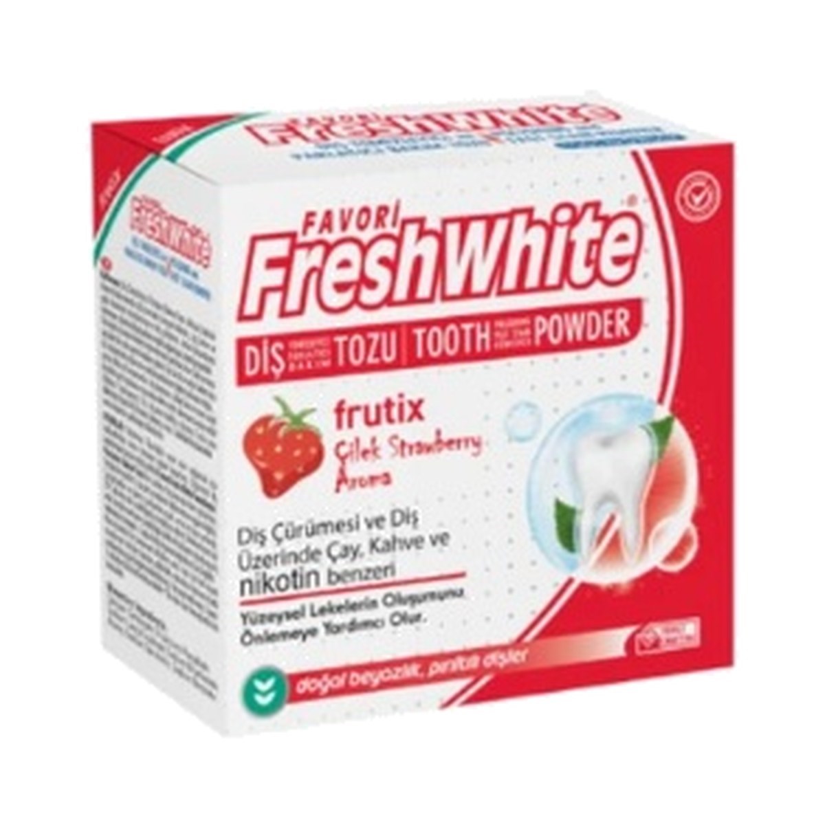 Fresh White Çilekli Diş Tozu