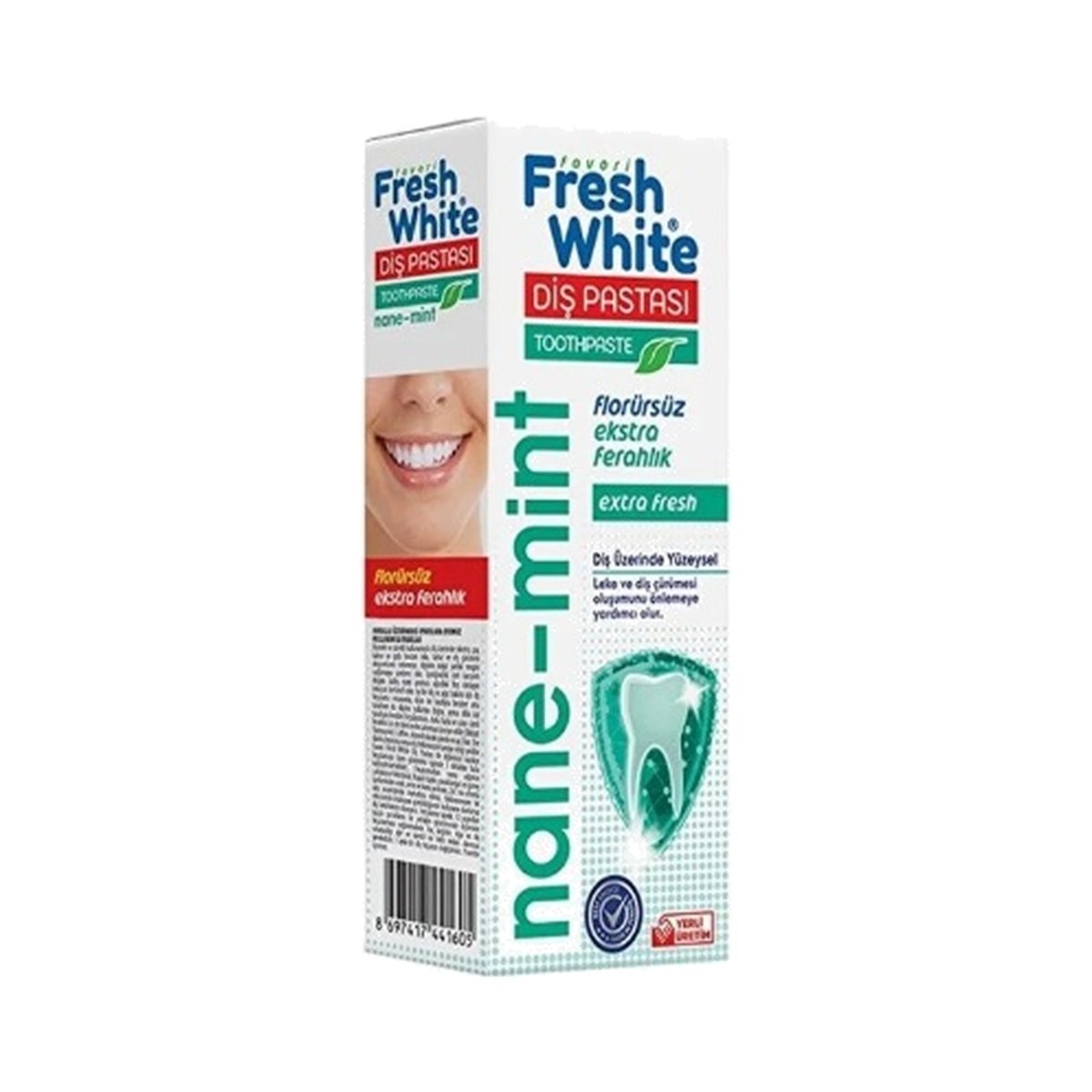 Fresh White Naneli Diş Pastası