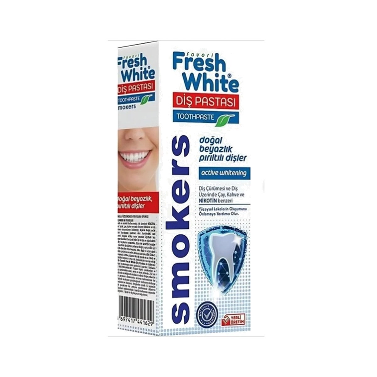 Fresh White Smokers Diş Pastası