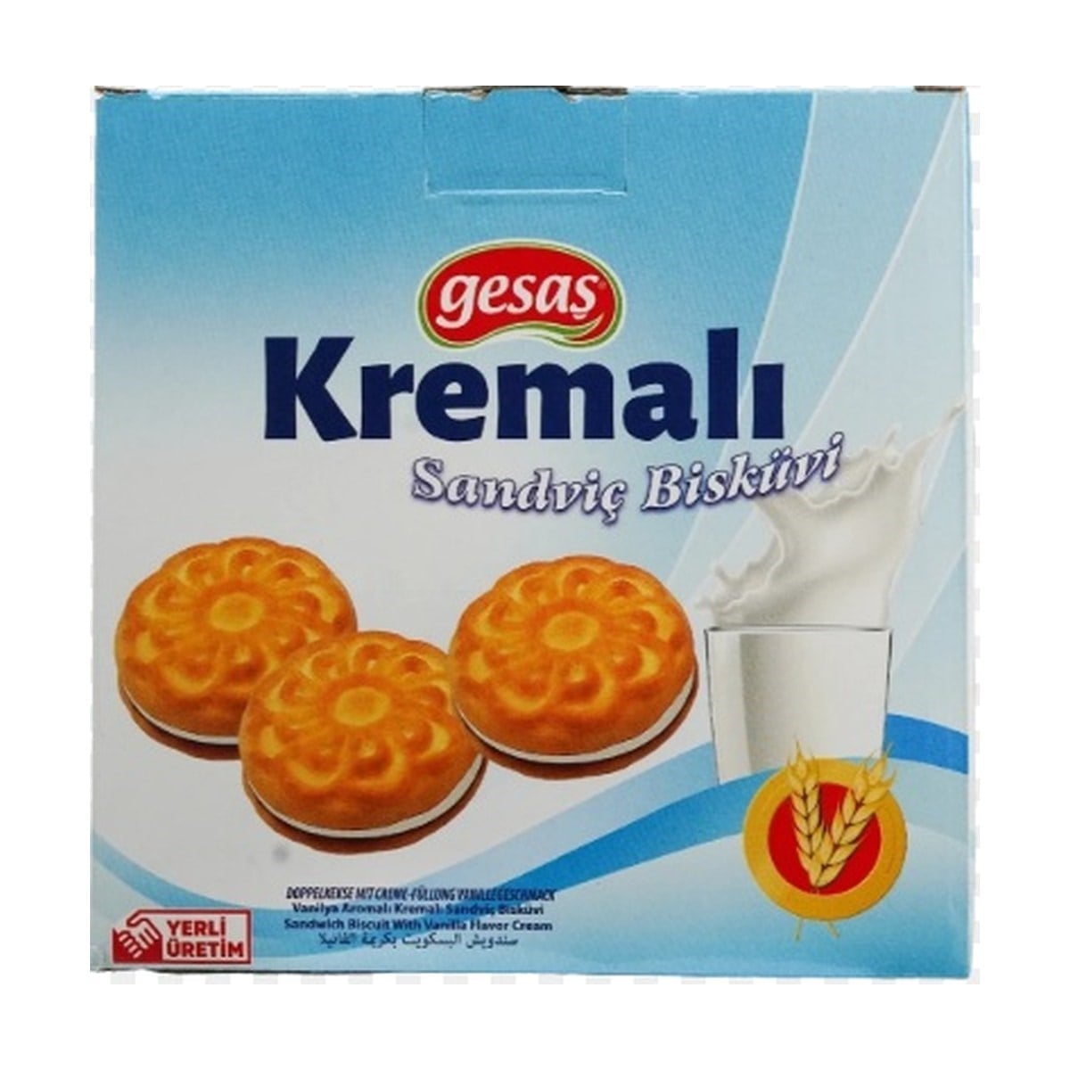 Gesaş Kremalı Bisküvi 800 GR