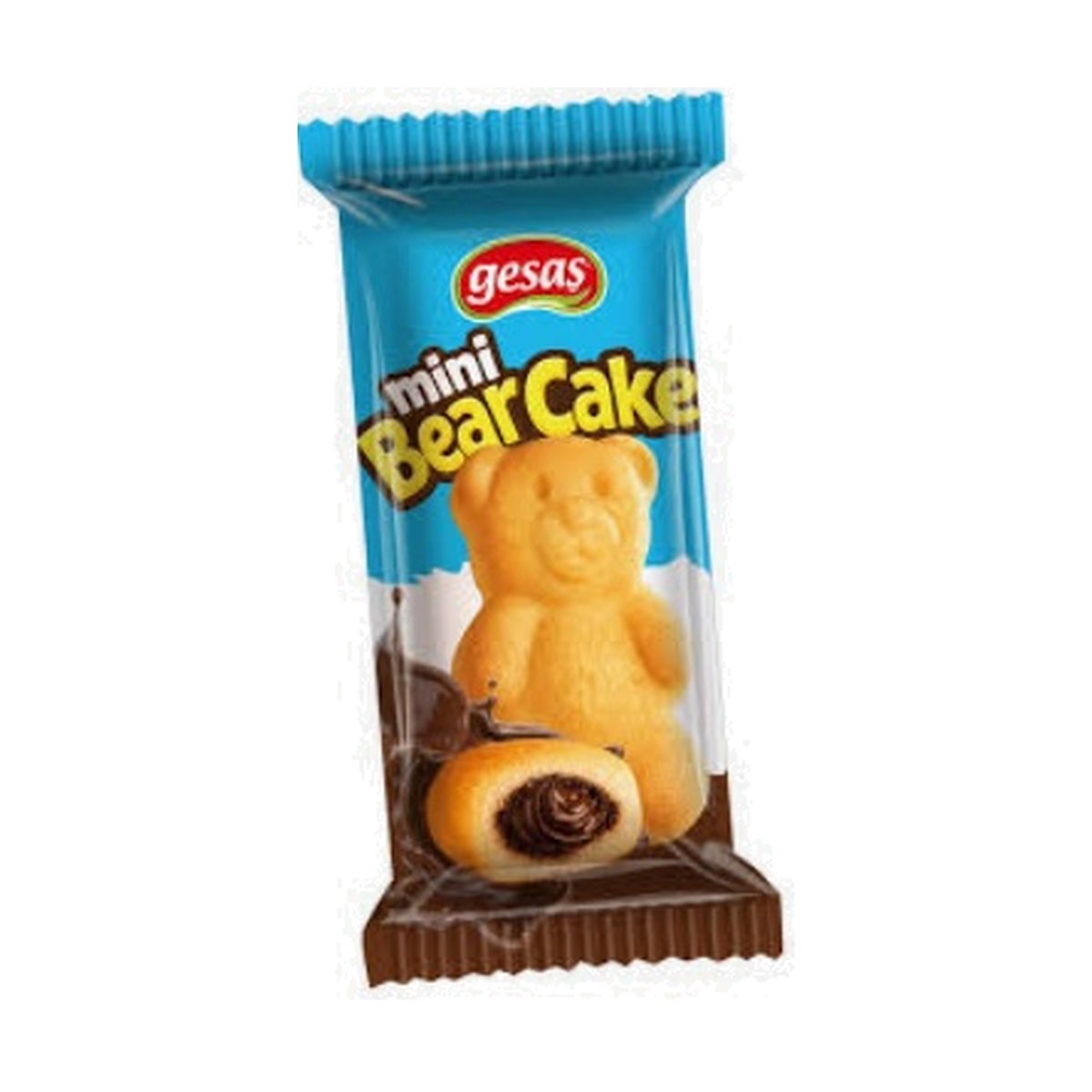 Gesaş Mini Bear Cake Çikolatalı 12X25 GR
