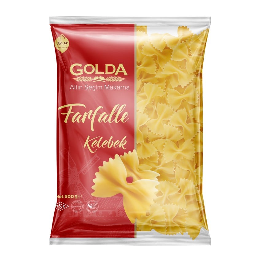 Golda Makarna Kelebek 500 GR