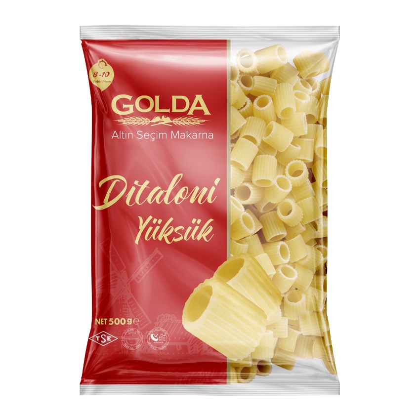 Golda Makarna Yüksük 500 GR