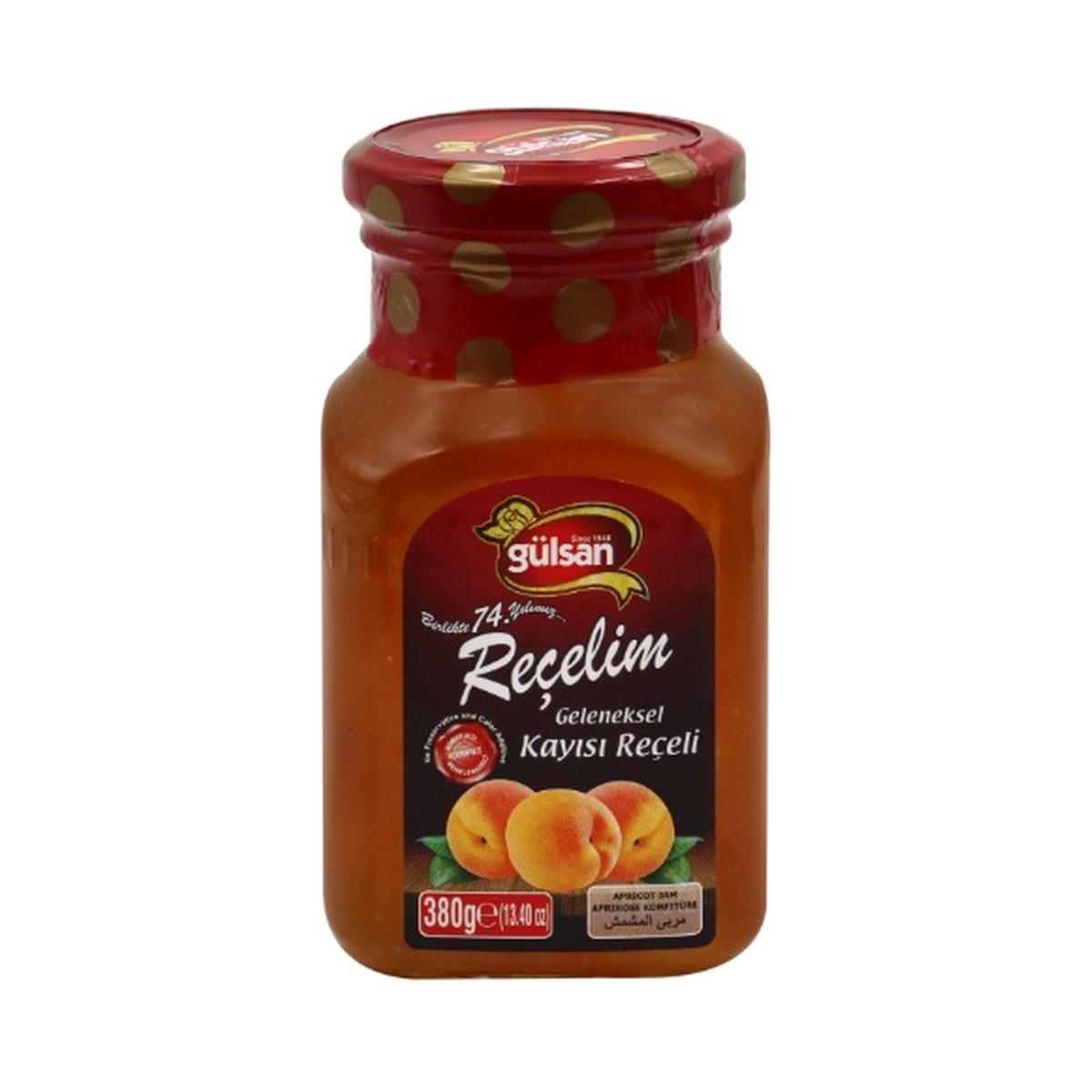 Gülsan Kayısı Reçeli 380 GR