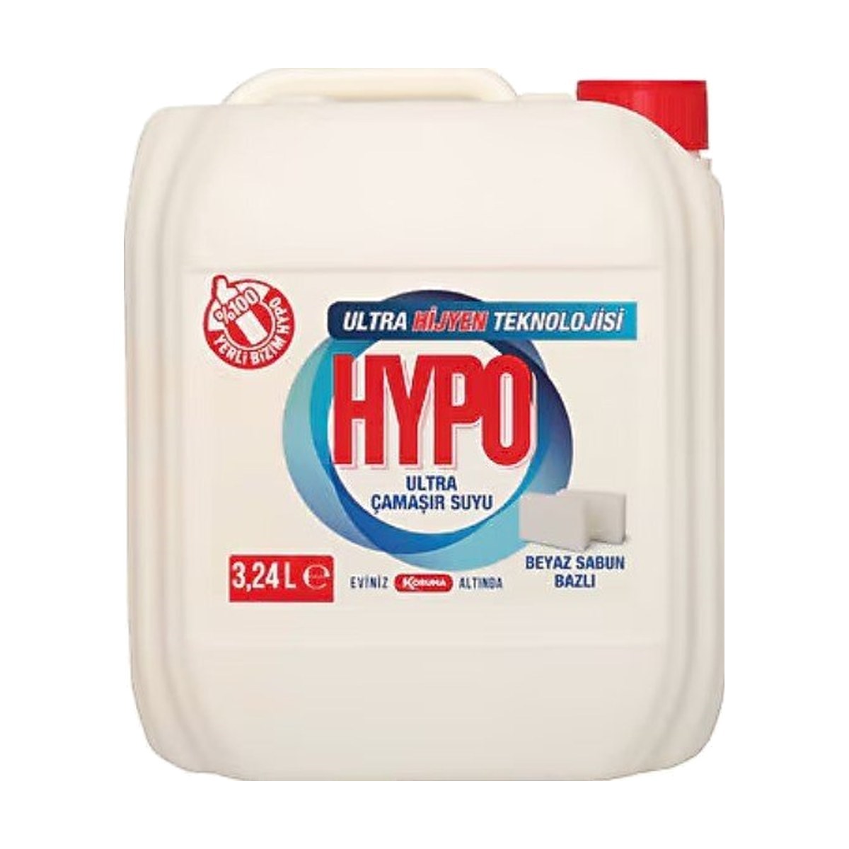 Hyper Hypo Ultra Çamaşır Suyu Beyaz Sabun 3500 GR