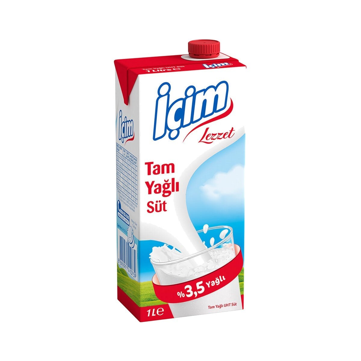 İçim %3,5 Tam Yağlı Süt 1000 ML
