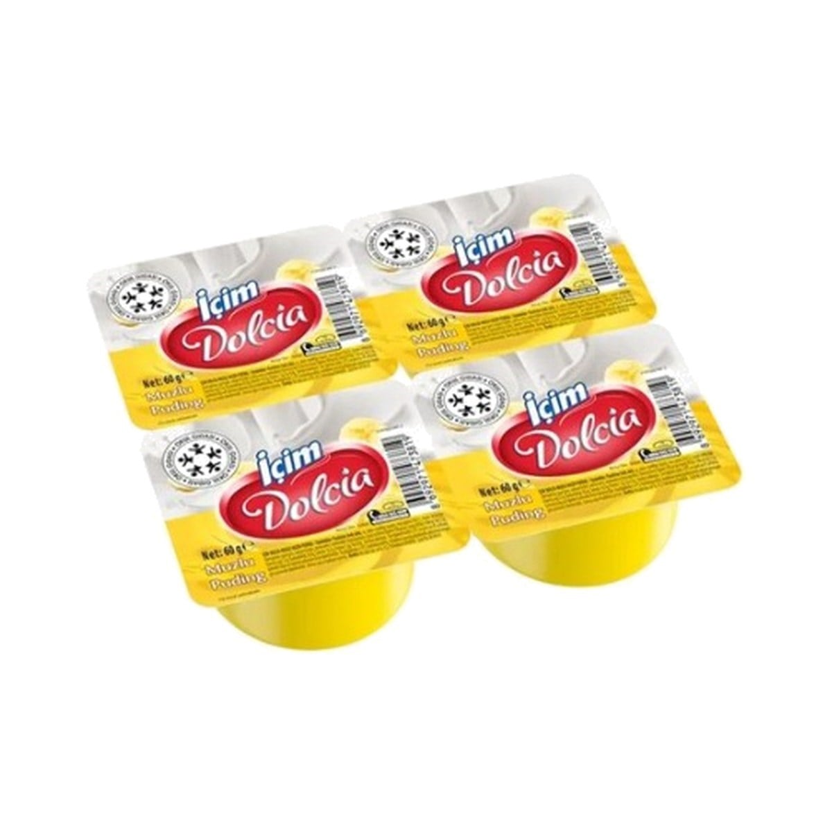 İçim Dolcia Muzlu Puding 4x60 GR