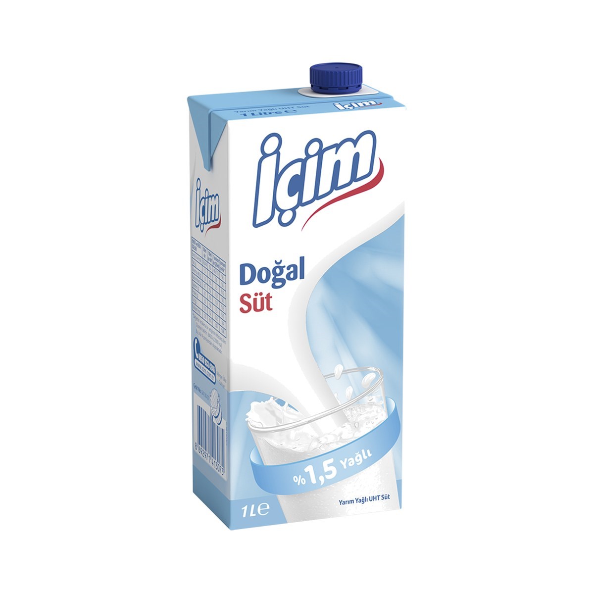 İçim Yarım Yağlı Süt 1000 ML