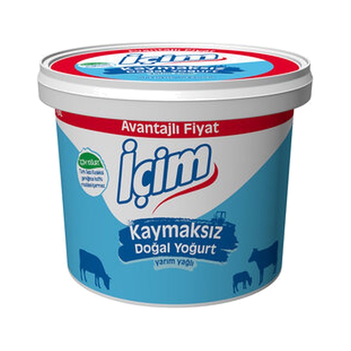 İçim Yarım Yağlı Yoğurt 2000 GR