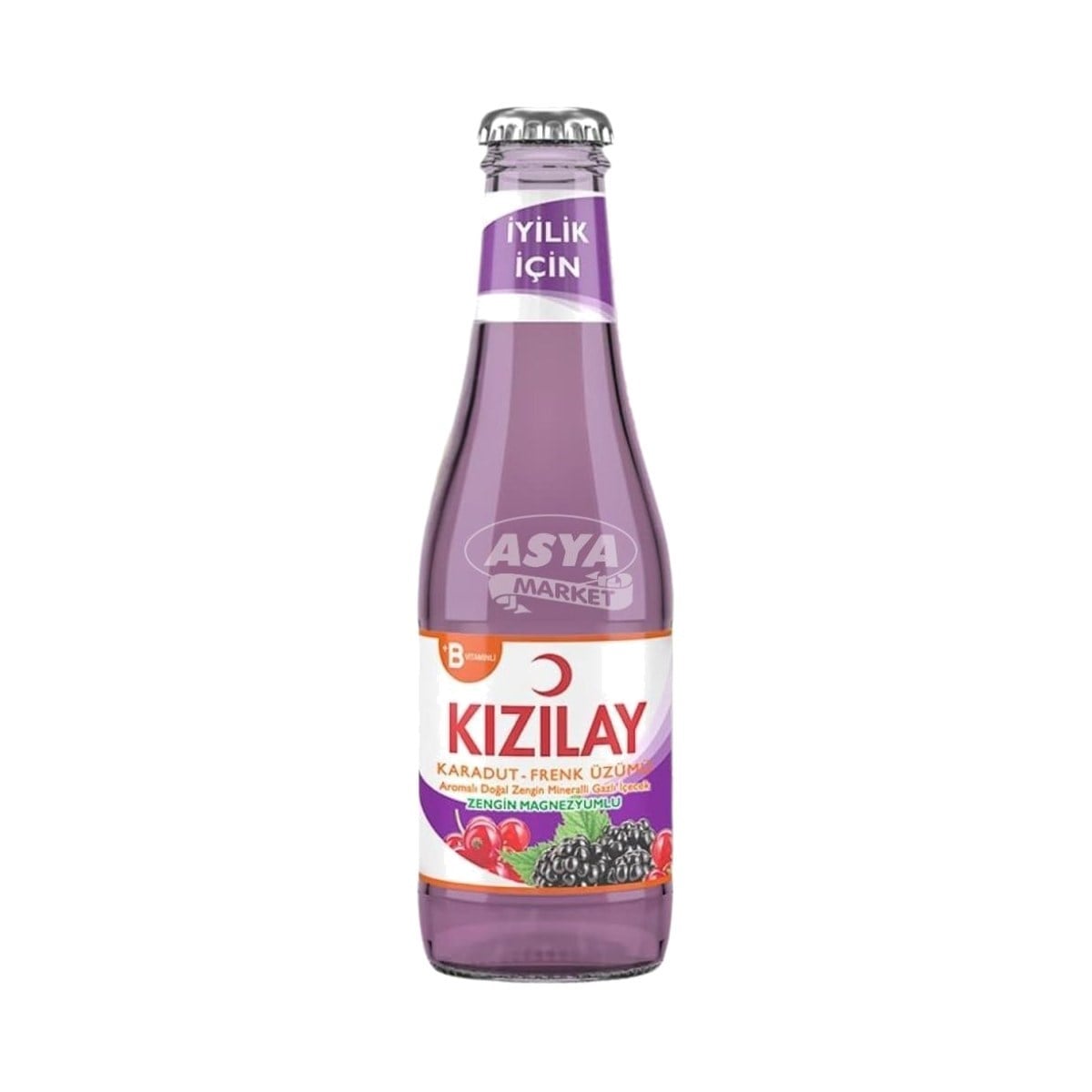 Kızılay Karadut Frenk Üzüm Aromalı Maden Suyu 200 ML