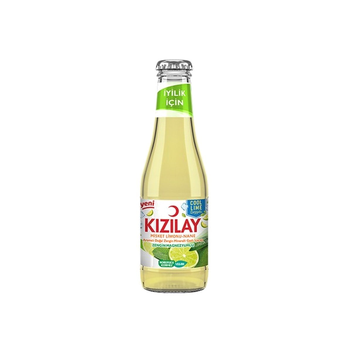 Kızılay Misket Limonu ve Nane Aromalı Maden Suyu 200 ML