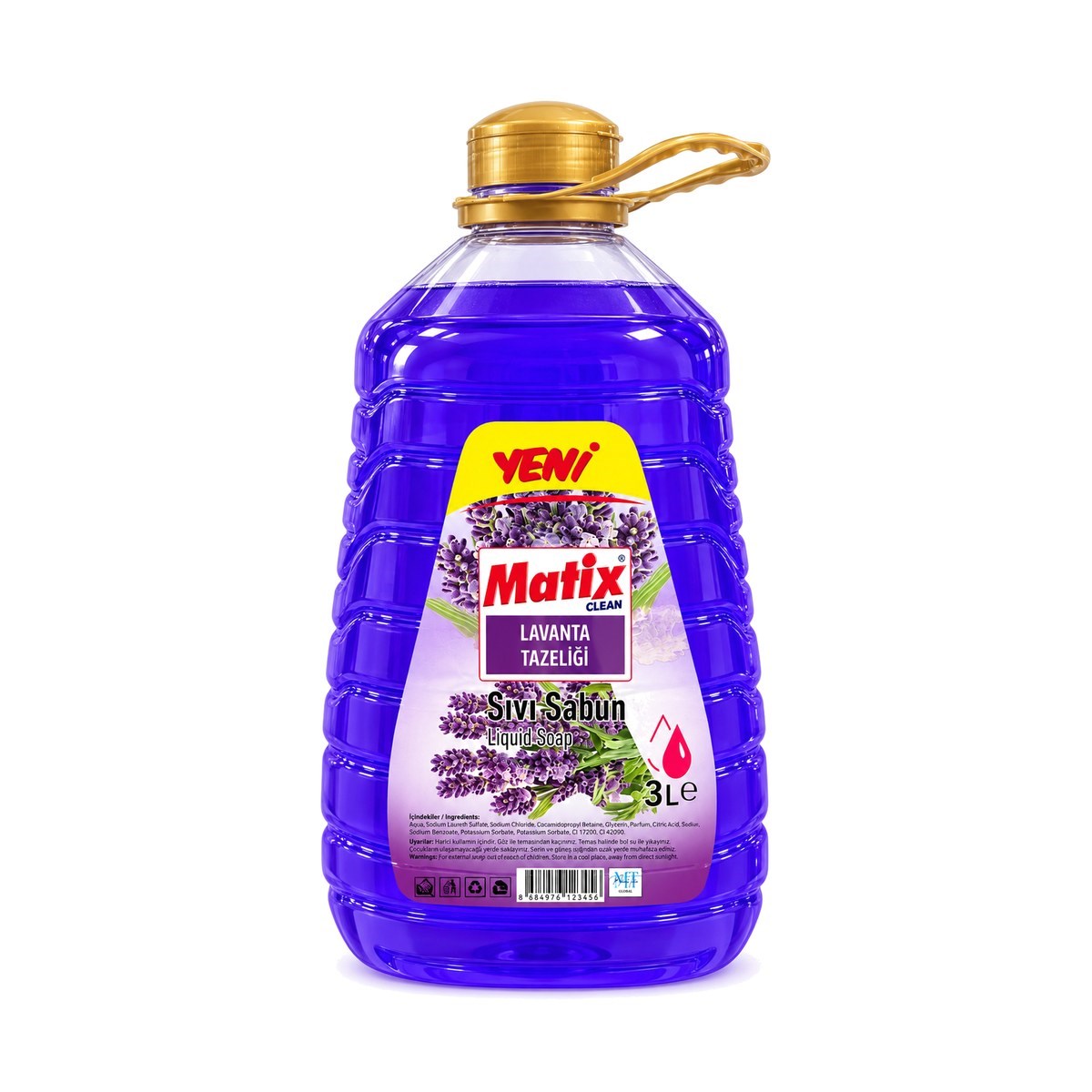 Matix Sıvı Sabun Lavanta Kokulu 3000 ML