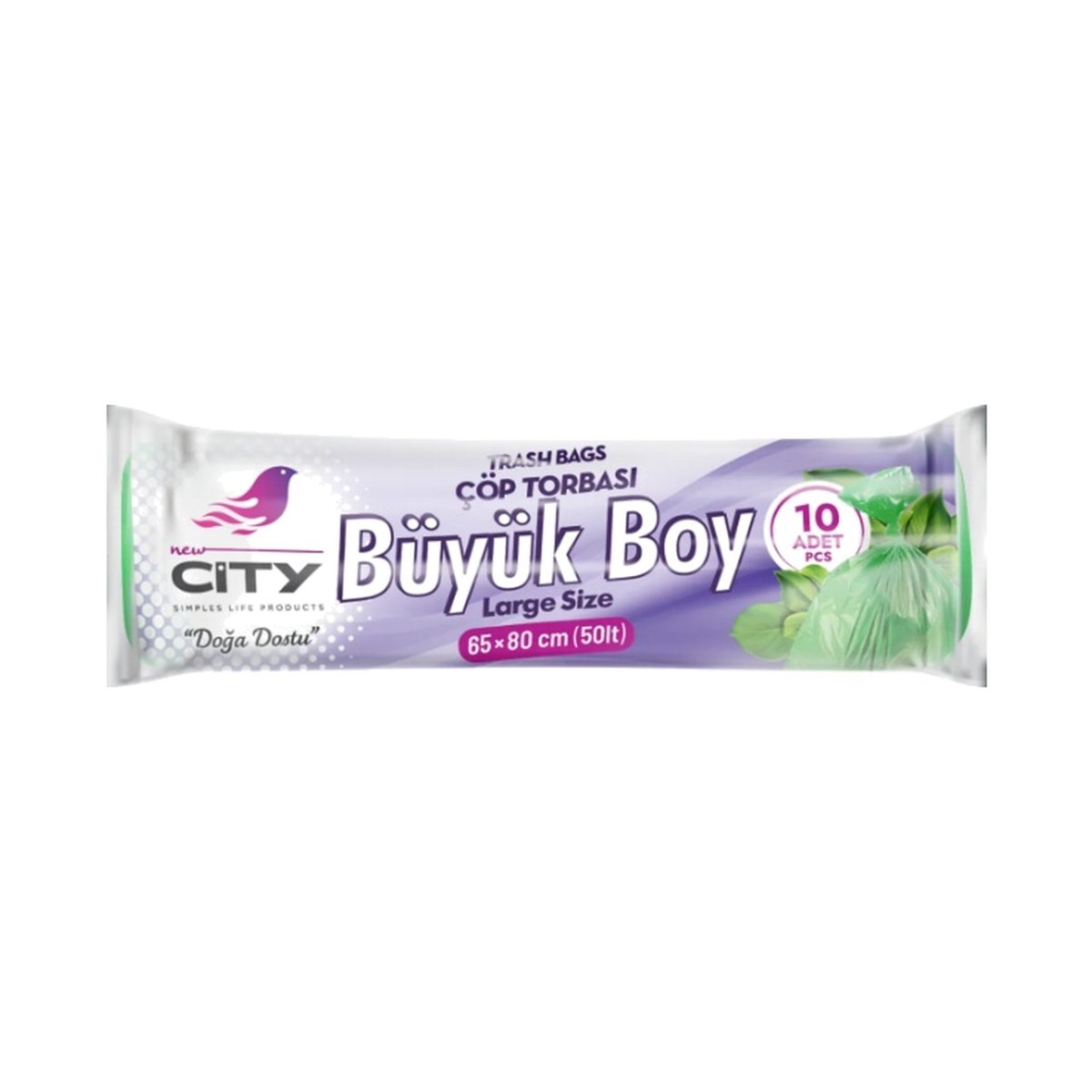 New City Çöp Torbası Büyük Boy 10 ADET
