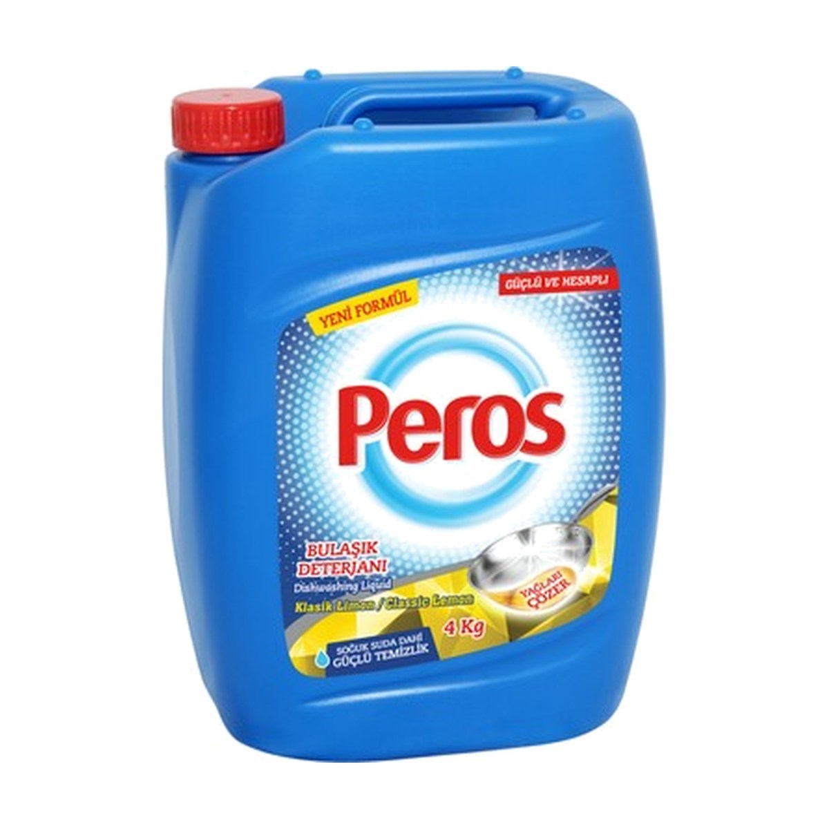 Peros Sıvı Bulaşık Deterjanı Limon Kokulu 4000 GR