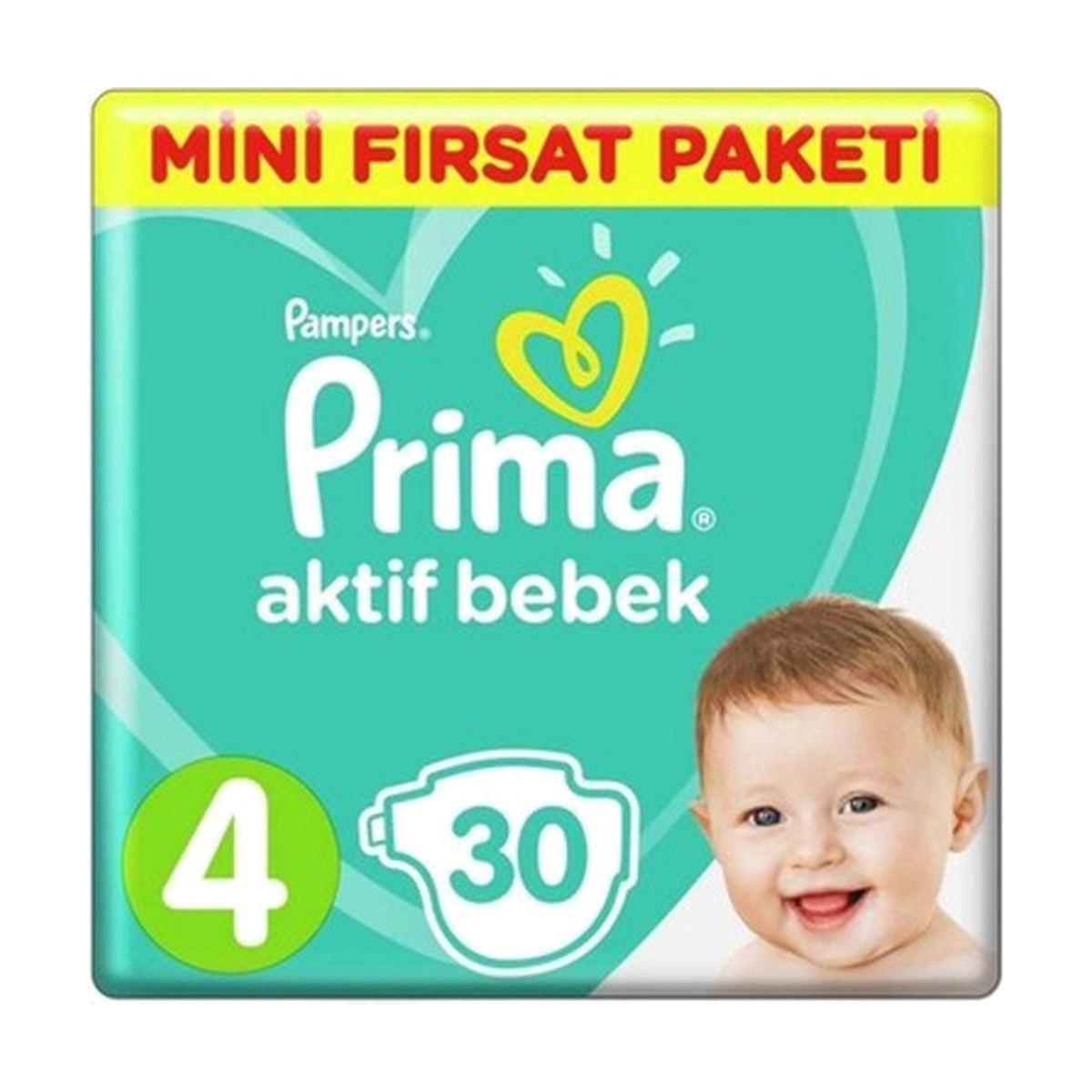 Prima Aktif Bebek Mini Fırsat Paketi 4 No 30 ADET