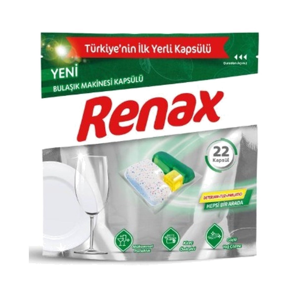 Renax Hepsi Bir Arada Tablet 22 Kapsül