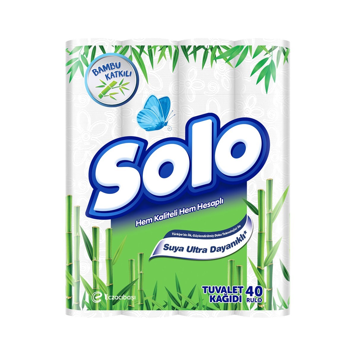 Solo Bambu Tuvalet Kağıdı 40 ADET
