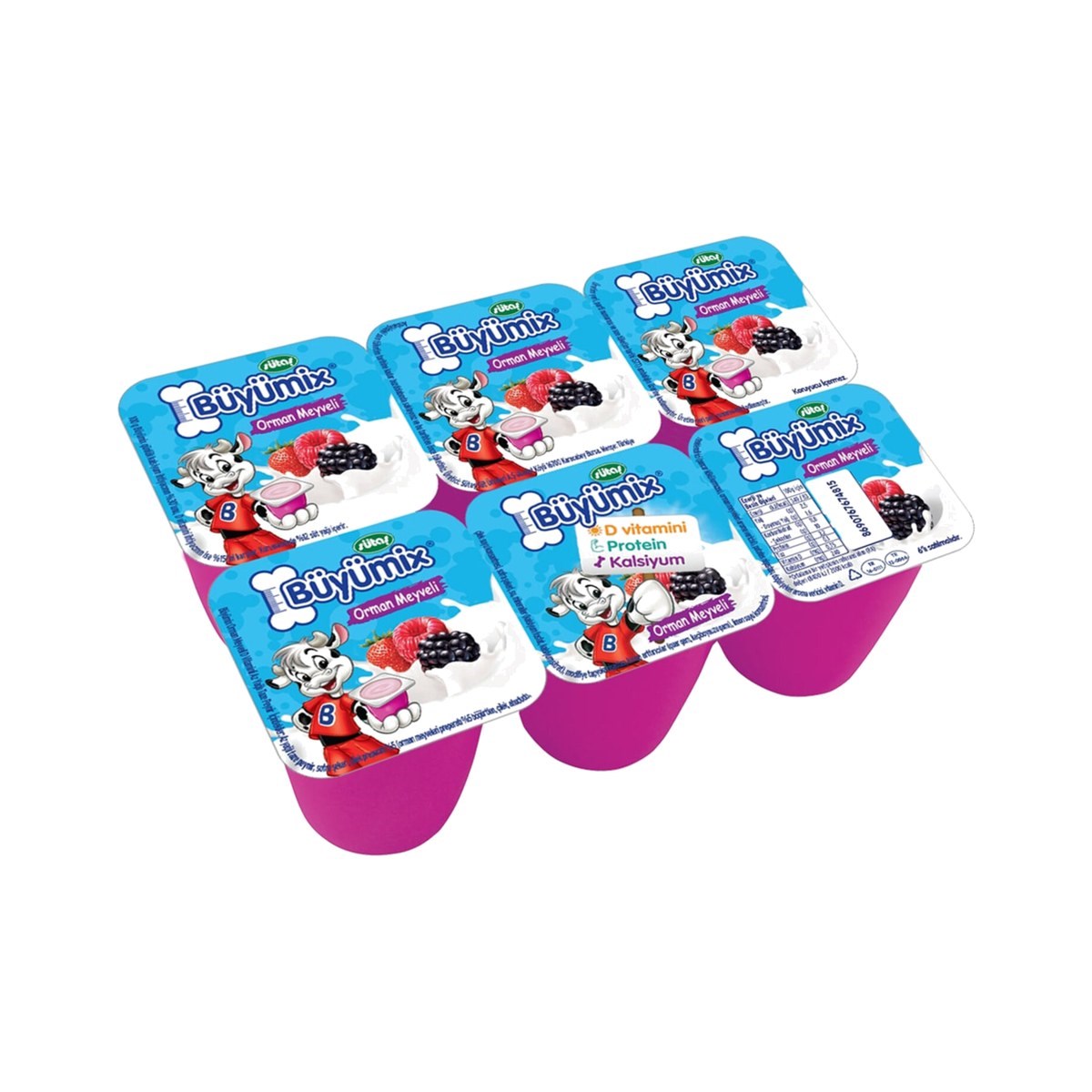 Sütaş Büyümix Orman Meyveli Yoğurt 6x40 GR