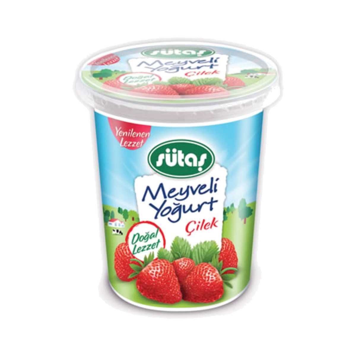 Sütaş Çilekli Meyveli Yoğurt 500 GR