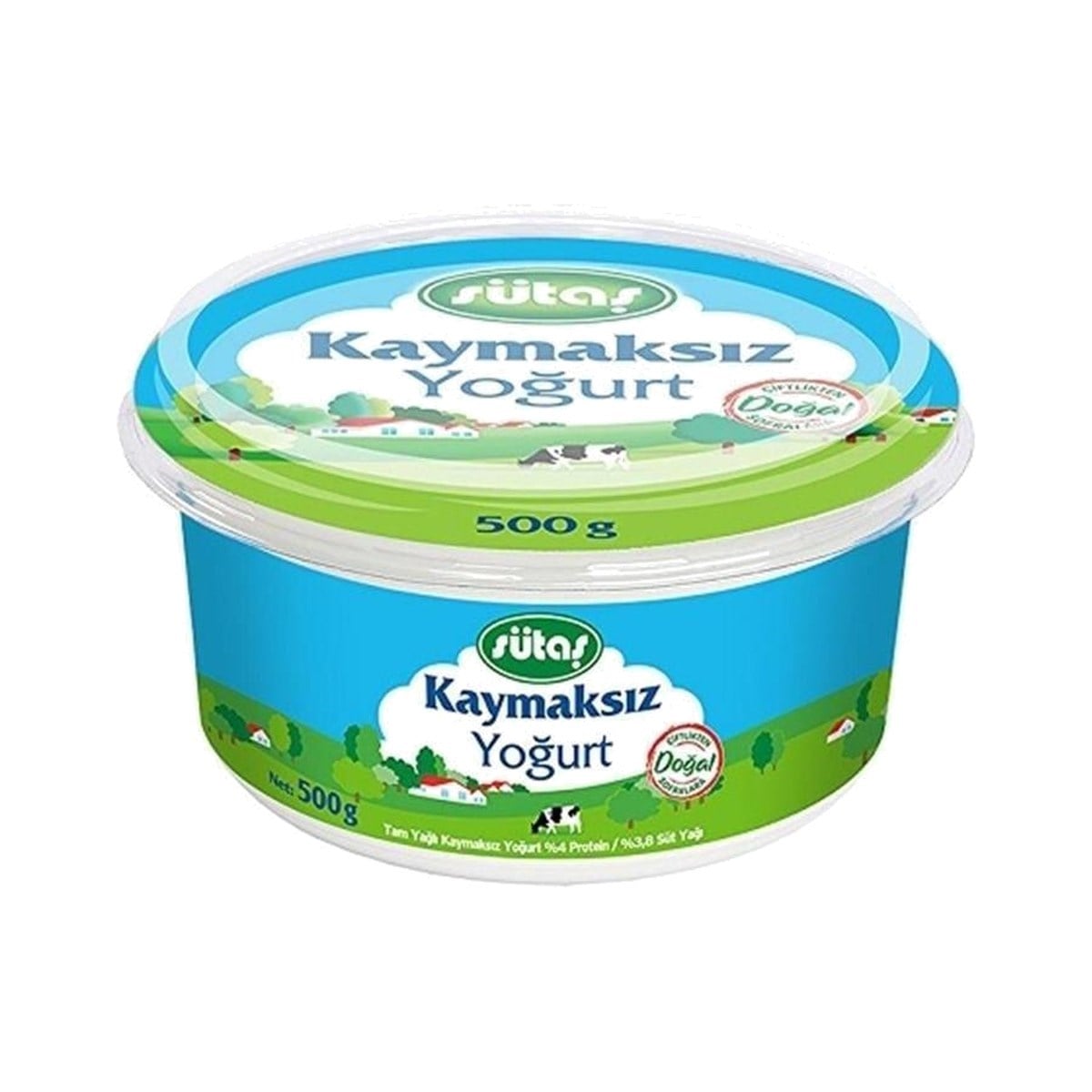 Sütaş Kaymaksız Yoğurt 500 GR