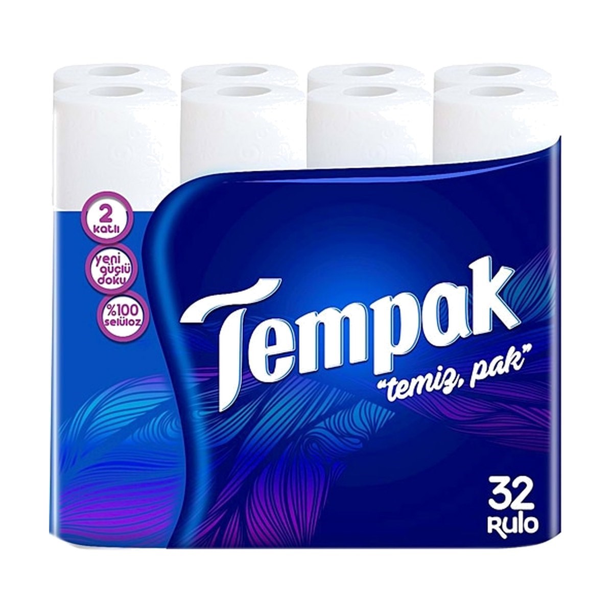 Tempak Çift Kat Tuvalet Kağıdı 32 ADET