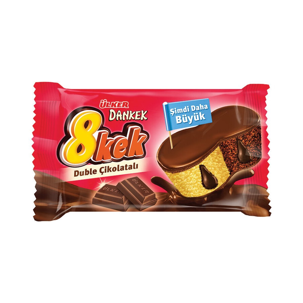 Ülker 8 Kek Duble Çikolatalı 55 GR