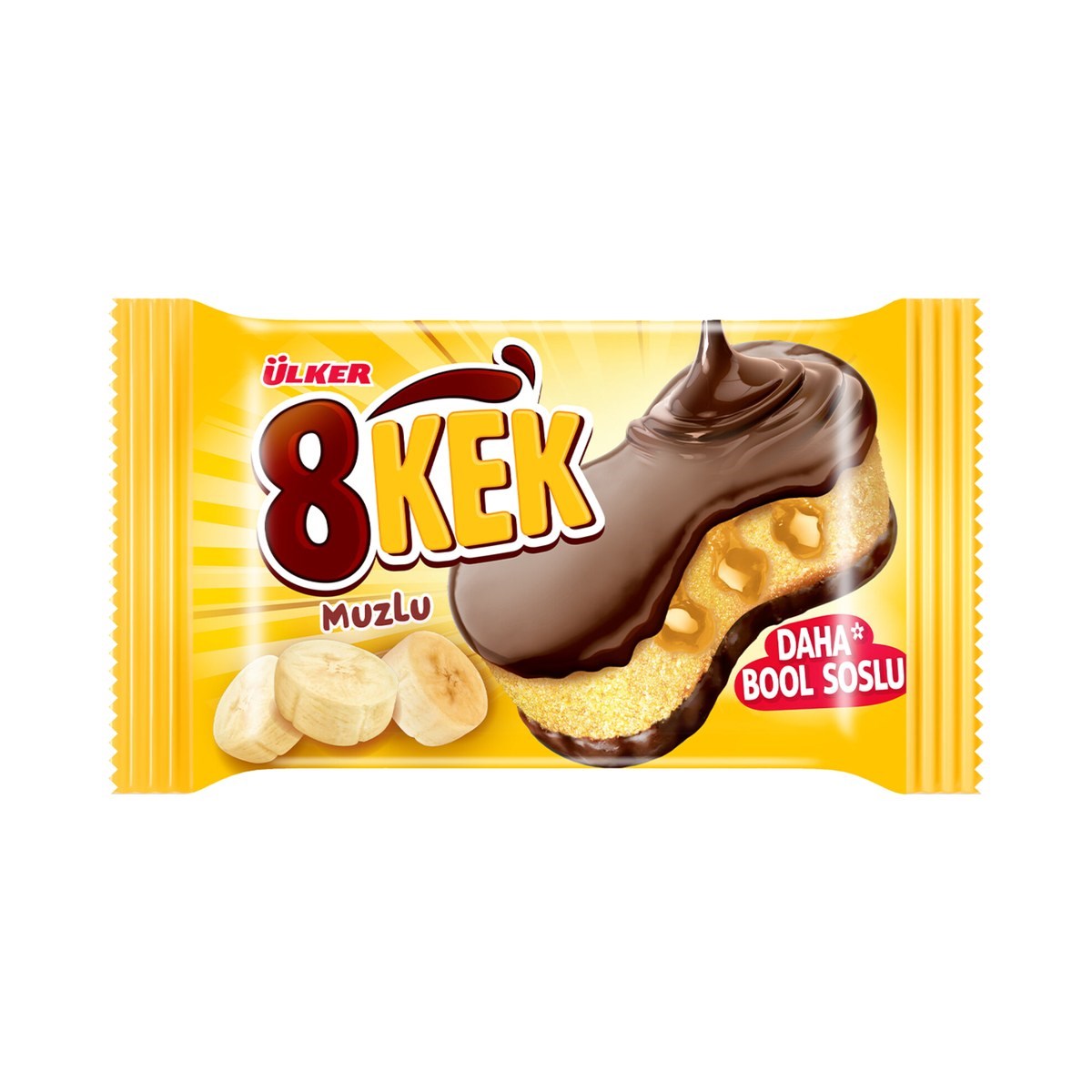 Ülker 8 Kek Muzlu 55 GR