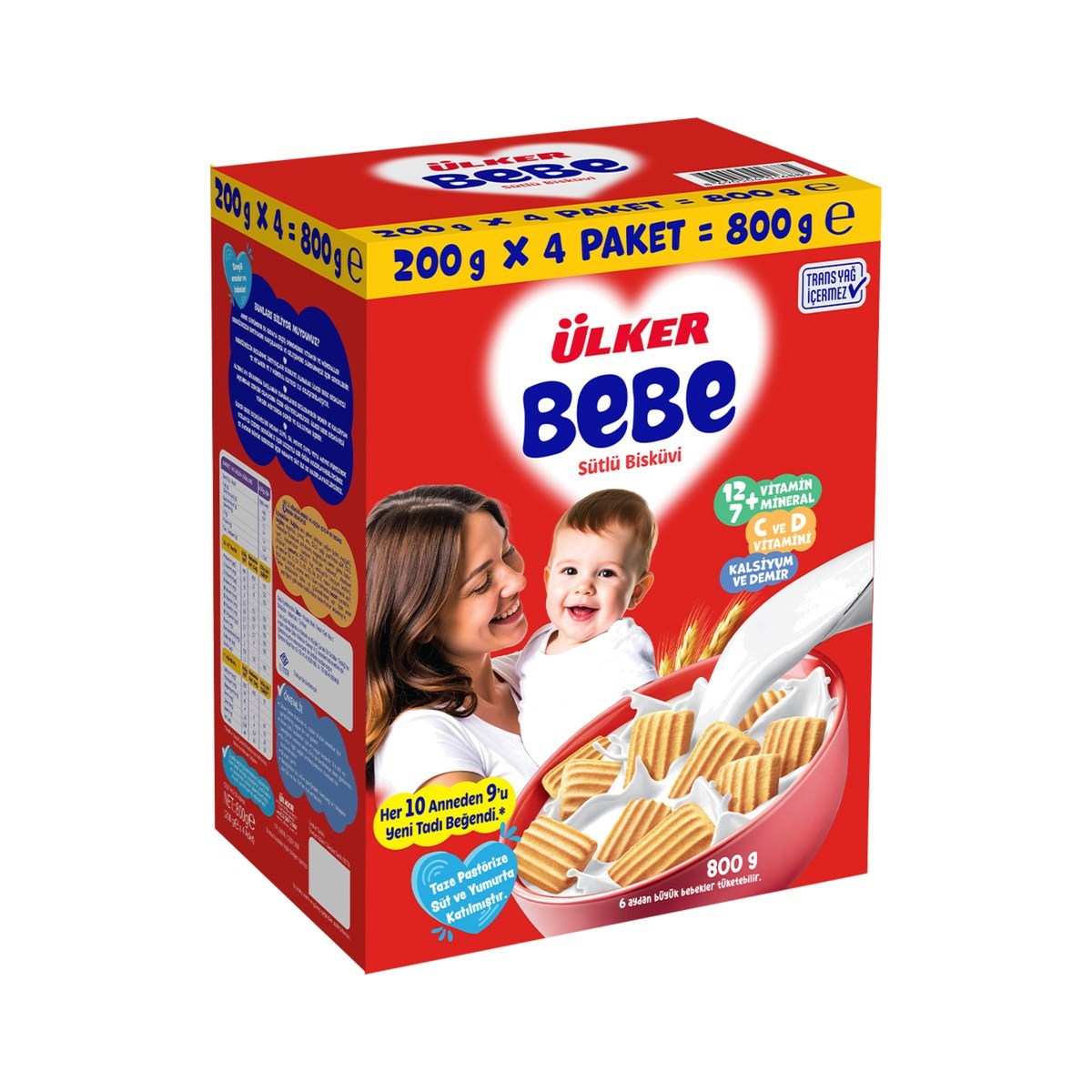 Ülker Hero Baby Bisküvi 800 GR
