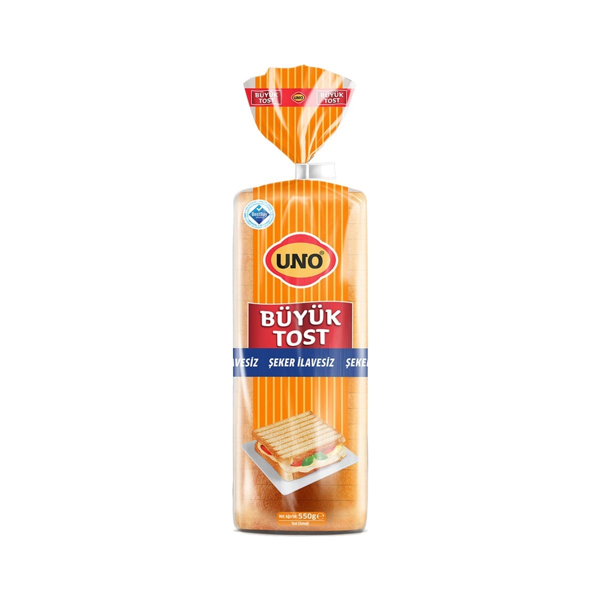 Uno Büyük Tost Ekmeği 550 GR